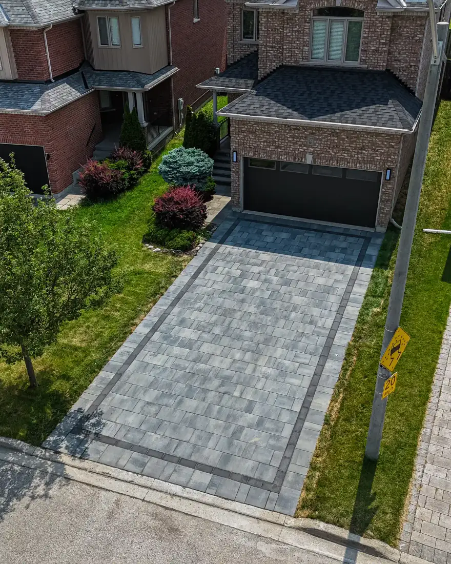 Premium interlock patio by The Wolfs, Etobicoke
